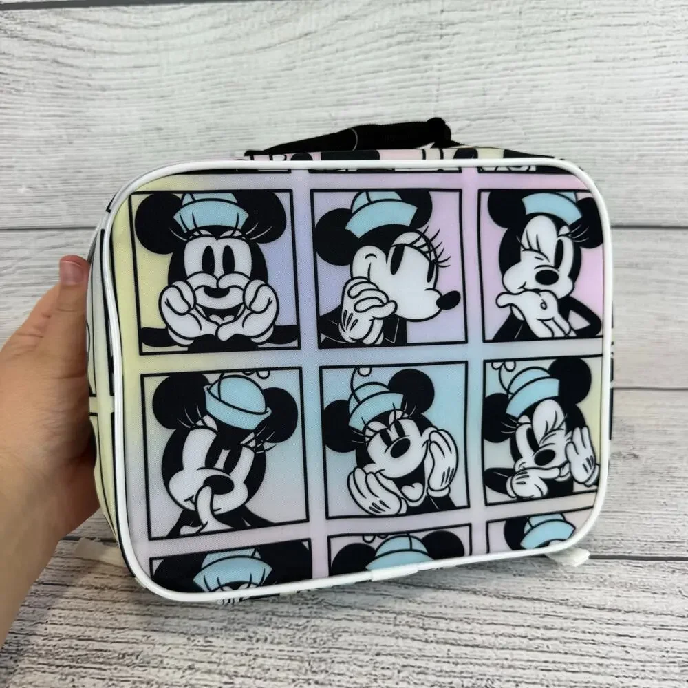 Minnie Mouse Girl's Graphic School Backpack & Lunchbox Set